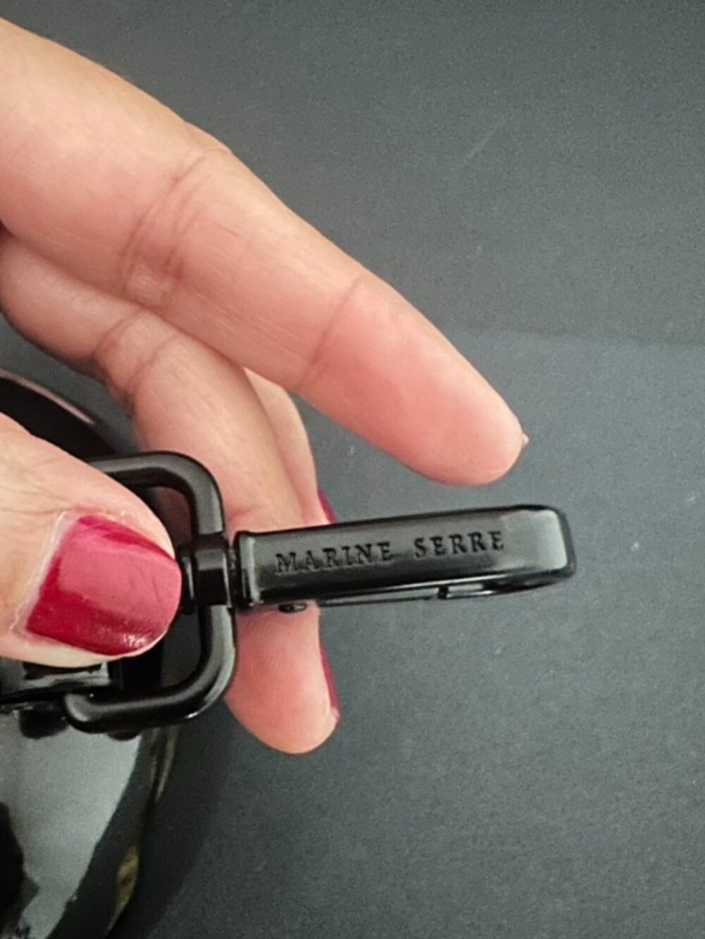 Marine Serre Micro Ball Bag Keychain - Picture 7 of 10